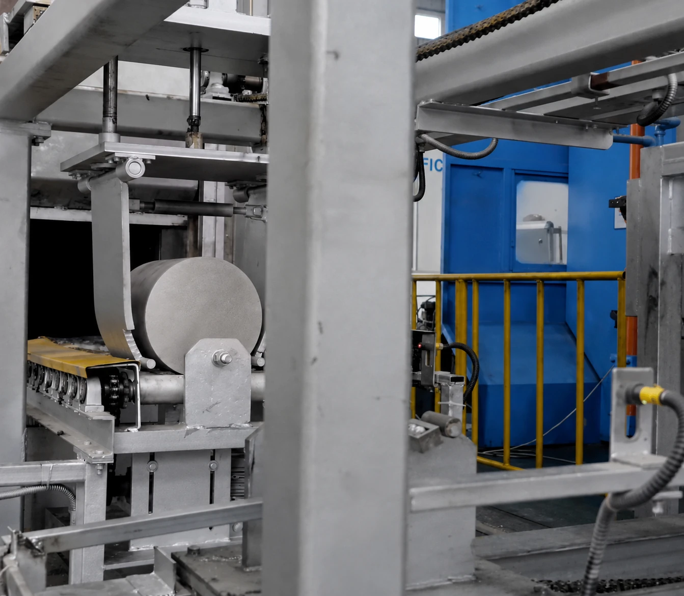 6061-T6 aluminum alloy cylindrical blank in LSW factory material preparation equipment
