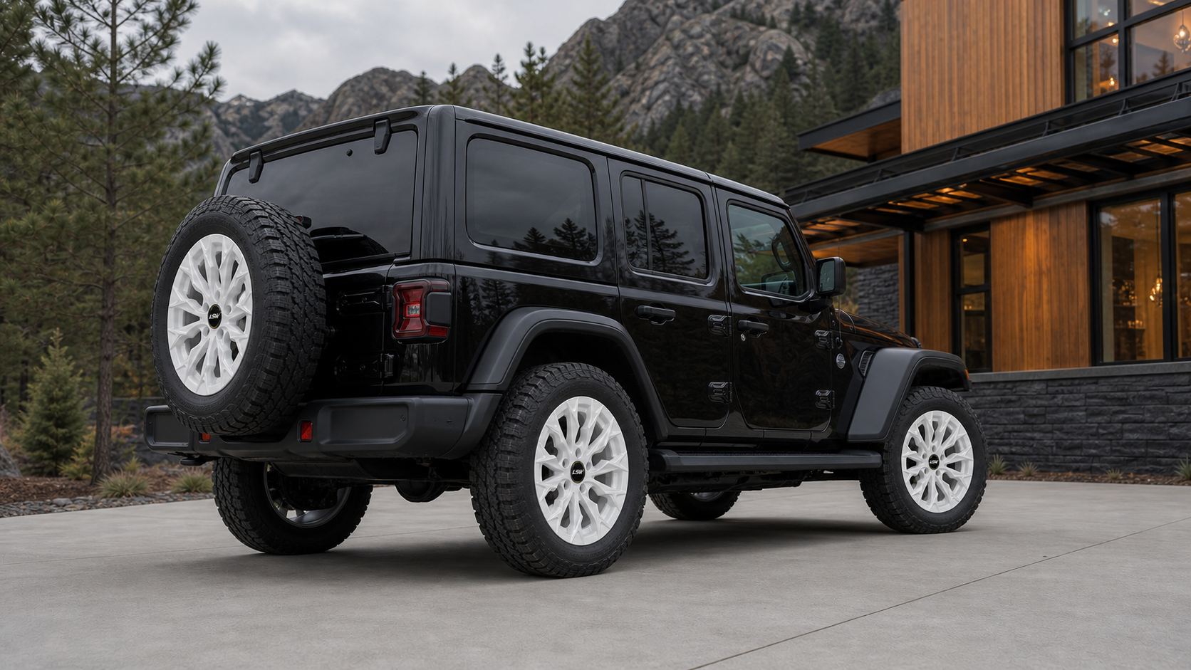 Jeep Wrangler LSR002 wheel details