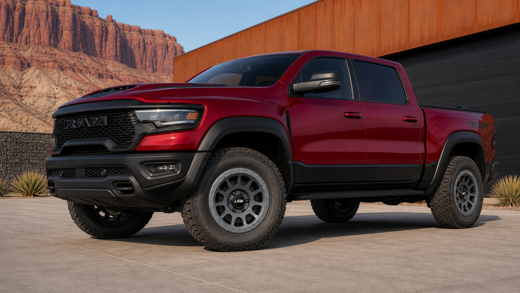 RAM 1500 TRX loading case picture 7
