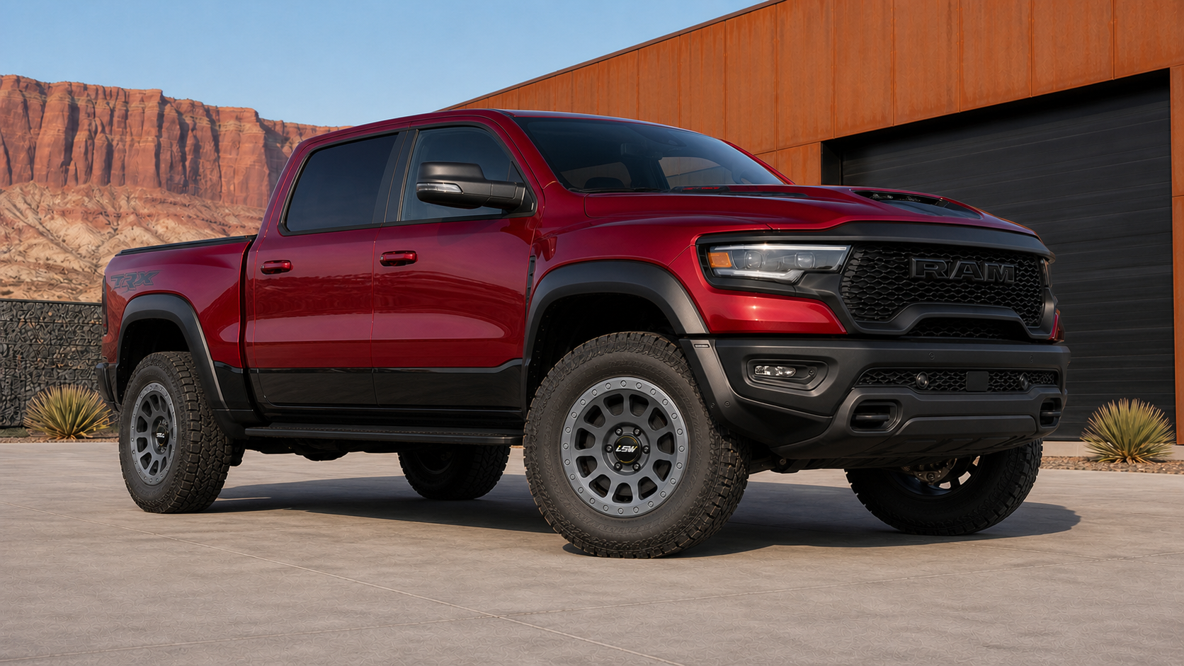 RAM 1500 TRX loading case picture 8