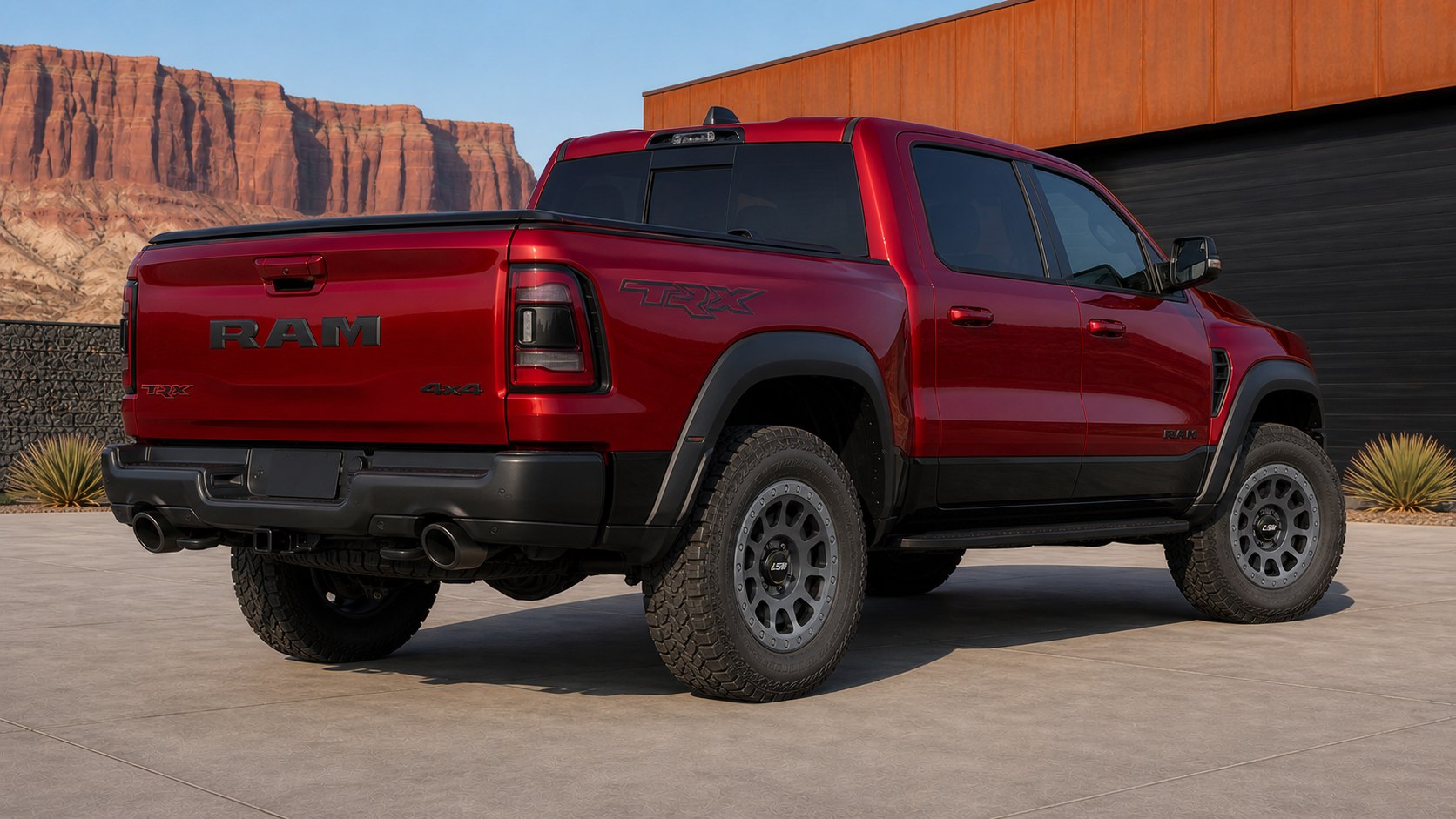 RAM 1500 TRX loading case picture 9