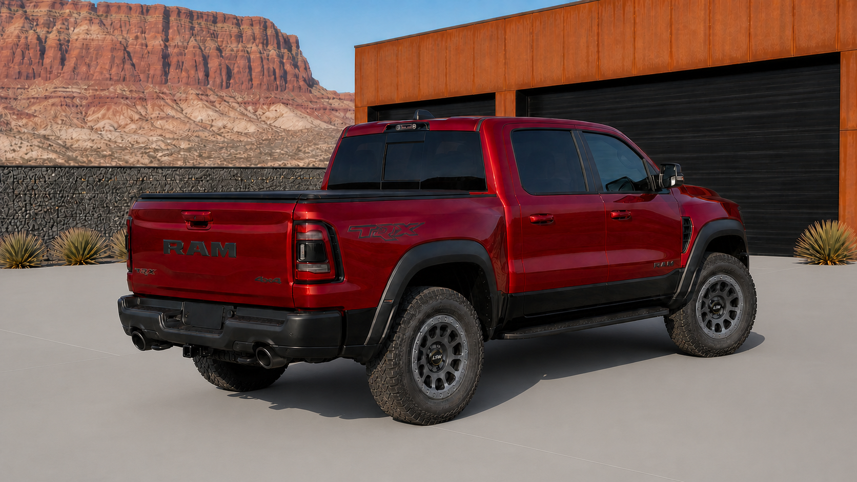 RAM 1500 TRX loading case picture 14