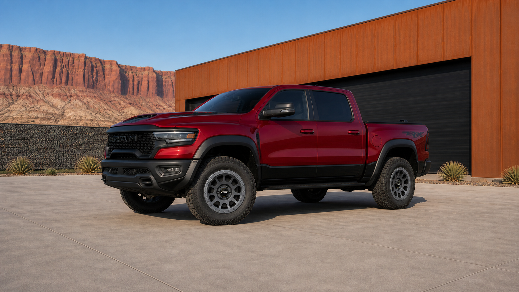 RAM 1500 TRX loading case picture 15