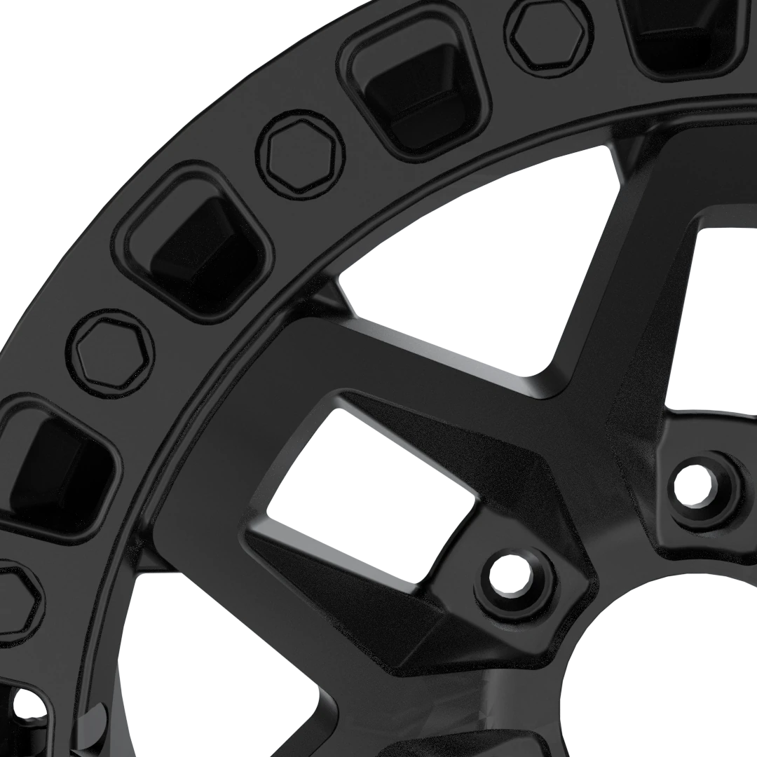 LSW LSR001 forged wheel structure and surface process details