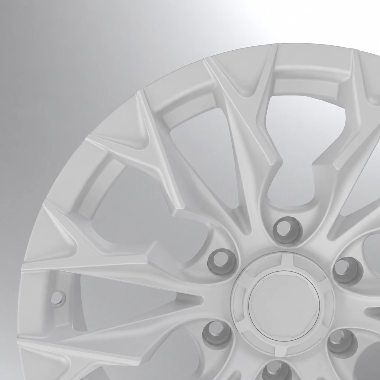 LSW LSR002 forged wheel structure and surface process details