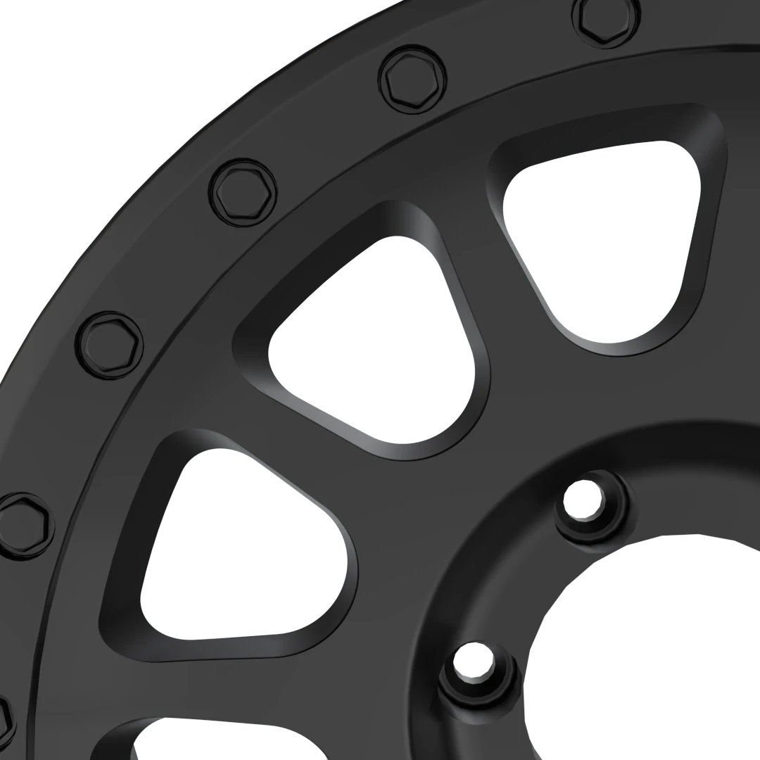 LSW LSR005 forged wheel structure and surface process details