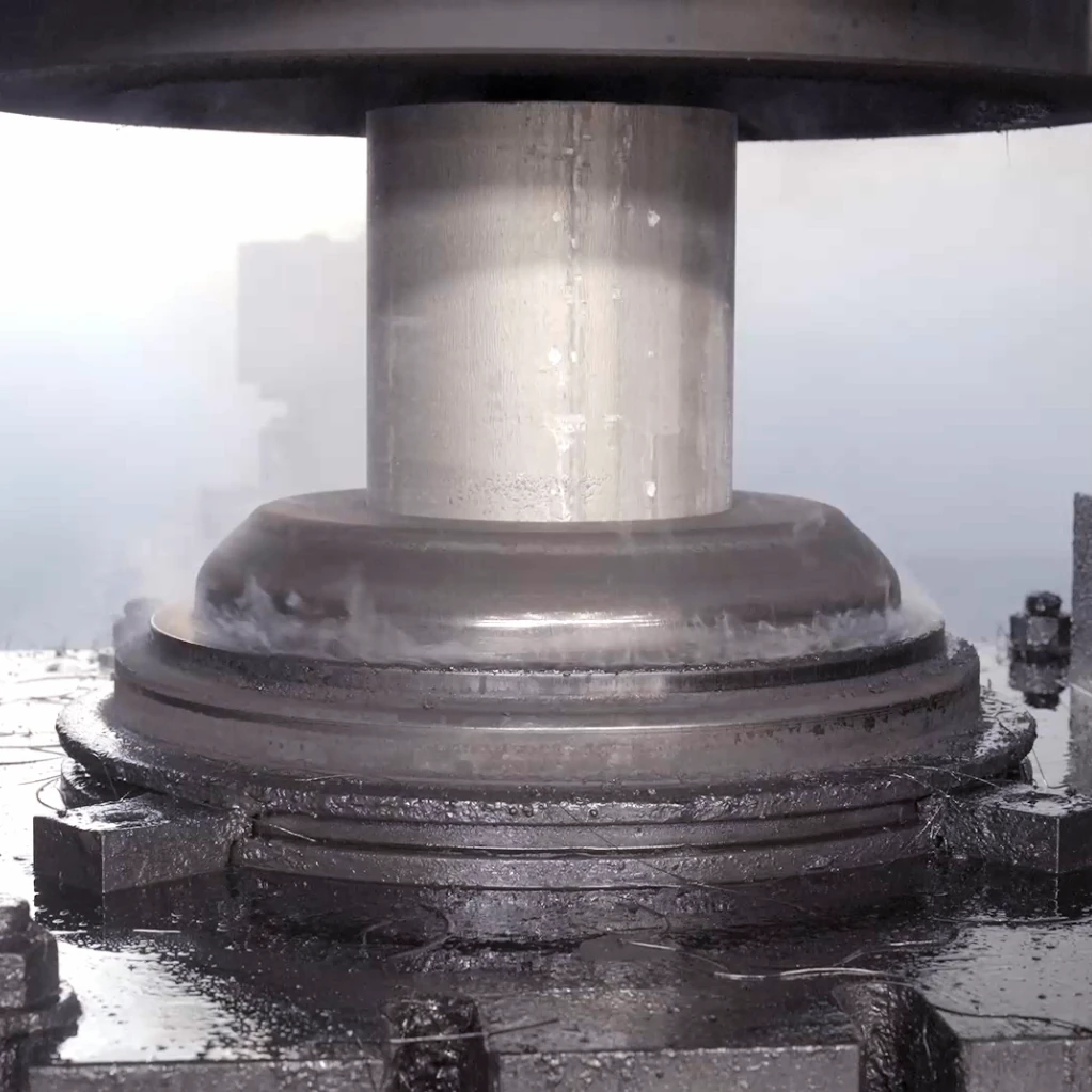 LSW forged wheel pre-forging process cover