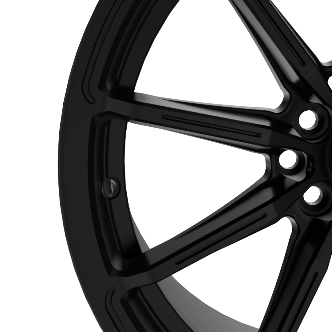 LSW LSLUX003 forged wheel structure and surface process details