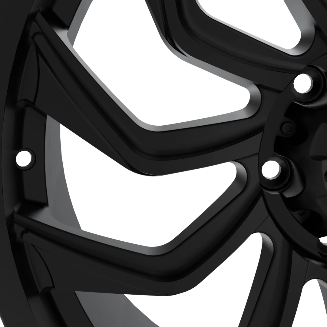 LSW LSLUX005 forged wheel structure and surface process details