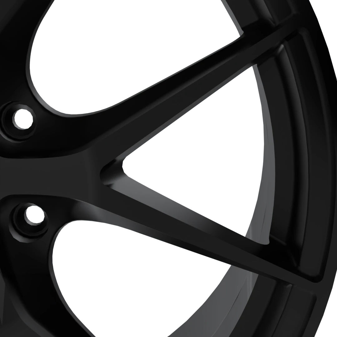 LSW LSLUX009 forged wheel structure and surface process details