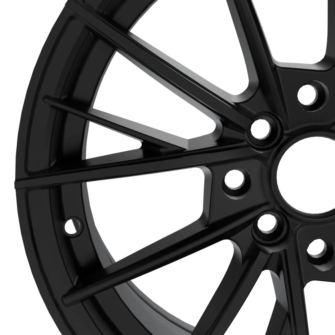 LSW LSLUX010 forged wheel structure and surface process details