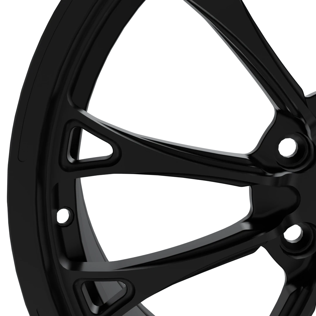 LSW LSLUX011 forged wheel structure and surface process details