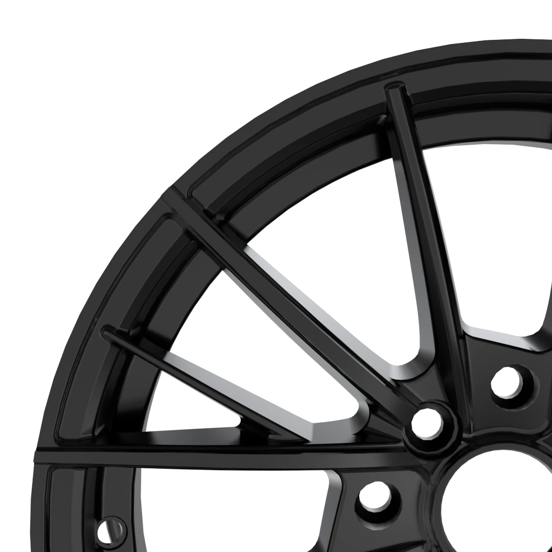 LSW LSRAM005 forged wheel structure and surface process details