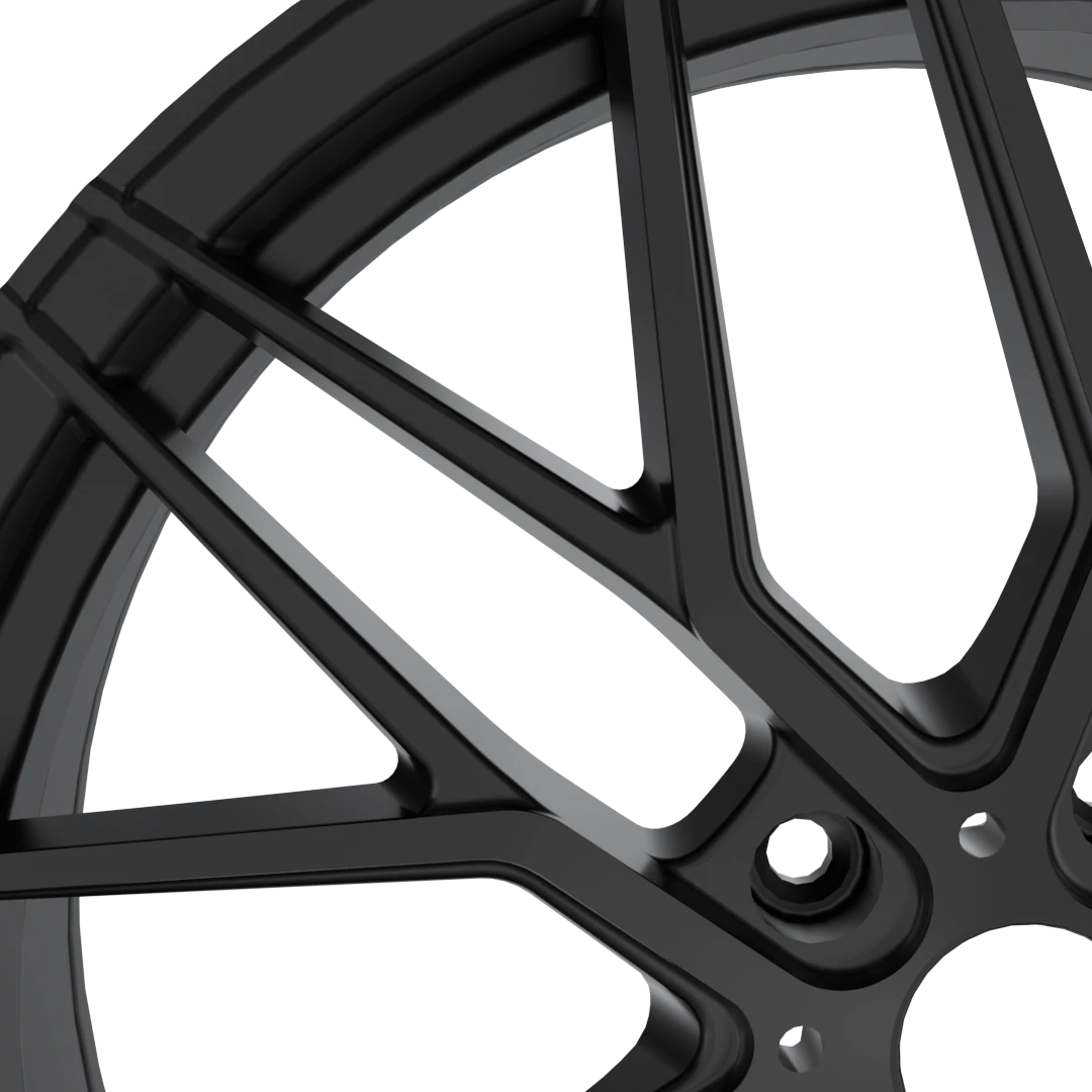 LSW LSRAM006 forged wheel structure and surface process details