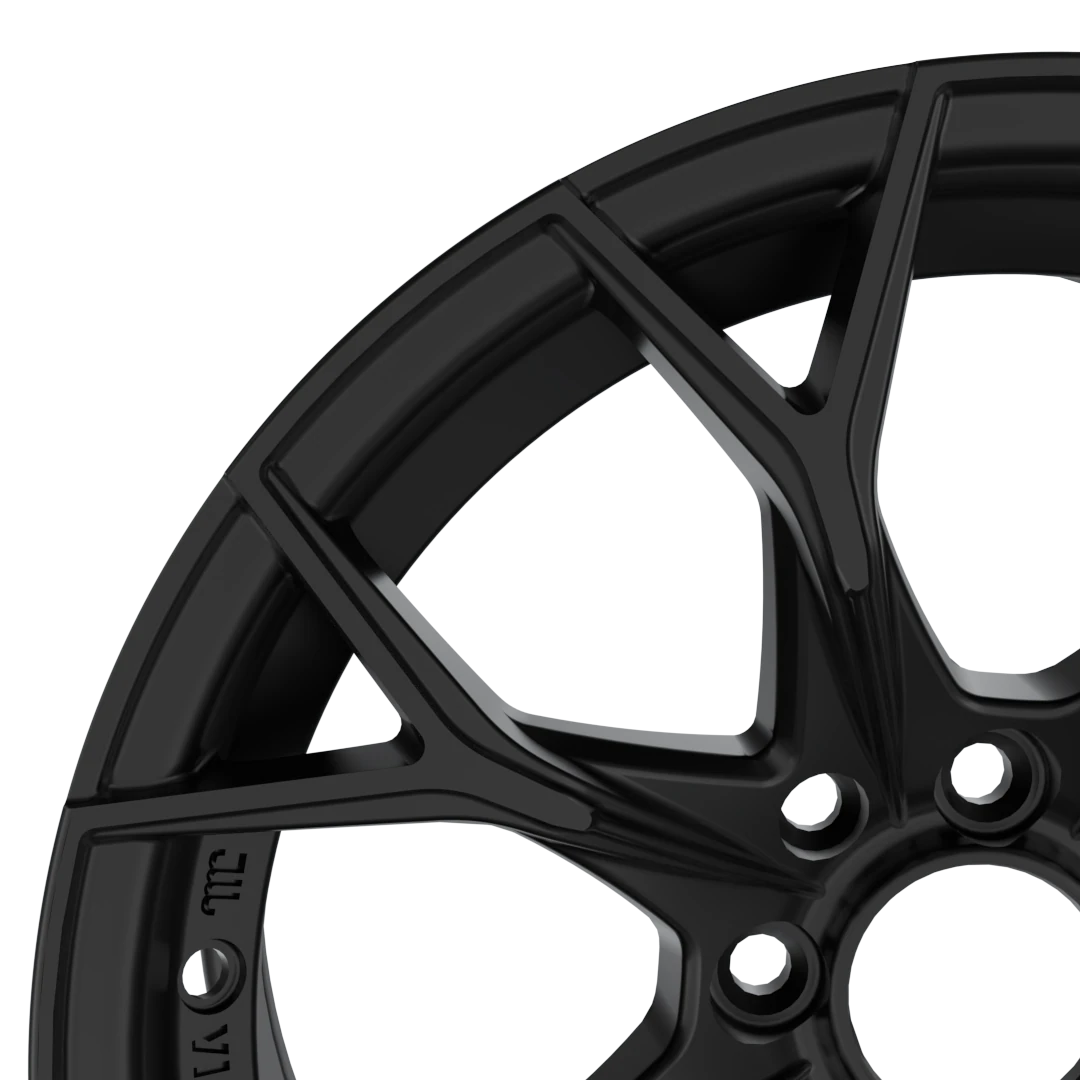 LSW LSRAM007 forged wheel structure and surface process details