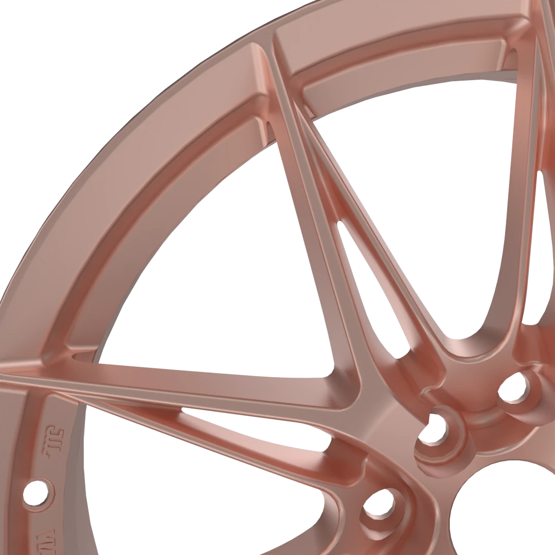 LSW LSRAM008 forged wheel structure and surface process details